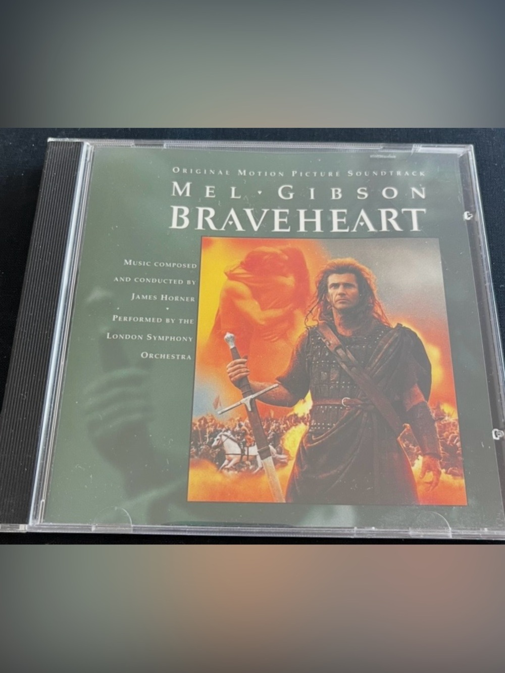 Mel Gibson - Braveheart Original Movie Soundtrack CD, Pre-owned